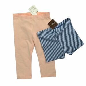 2 baby girl tea collections bottoms size 3M